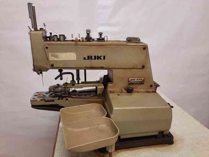 Knoflíkovací stroj JUKI - foto 1