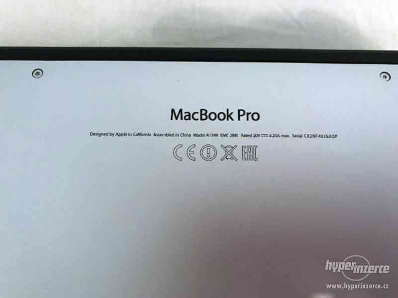 Apple MacBook Pro Core i7 4 jádra 2.8GHz 15 16GB 512GB - foto 3