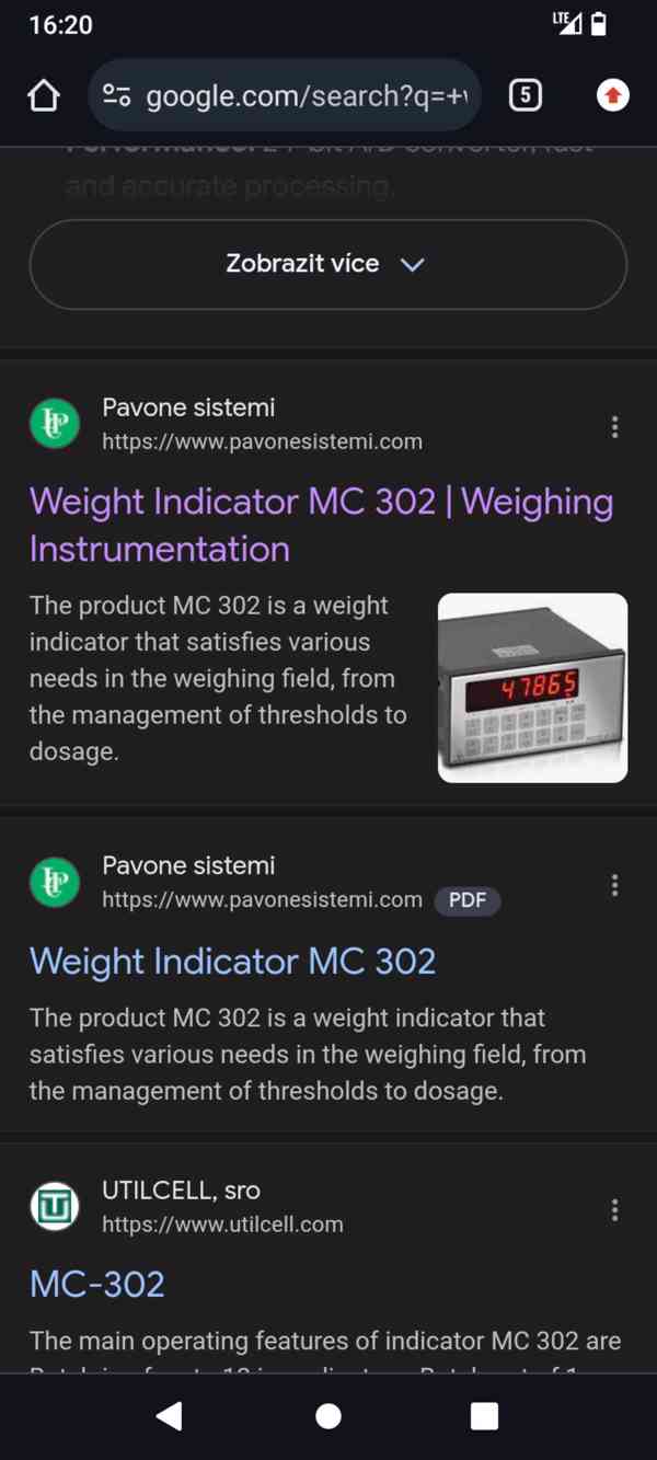 Váhový zobrazovač Pavone sistemi MC3022 - foto 9