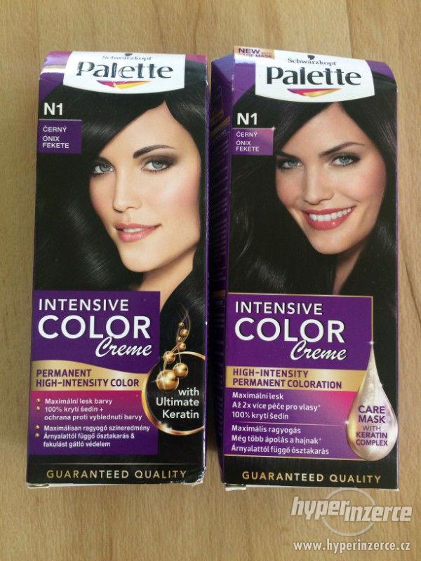 Barva na vlasy Palette N1 černá - foto 1