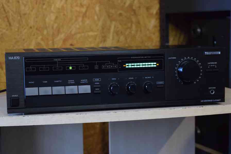 TELEFUNKEN HA 870 KVALITNÍ STEREO ZESILOVAČ !! - foto 1