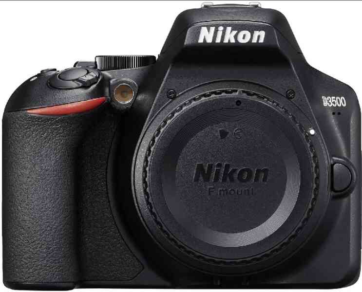 DSLR Nikon D3500 18-140 mm + originální záložní baterie - foto 2