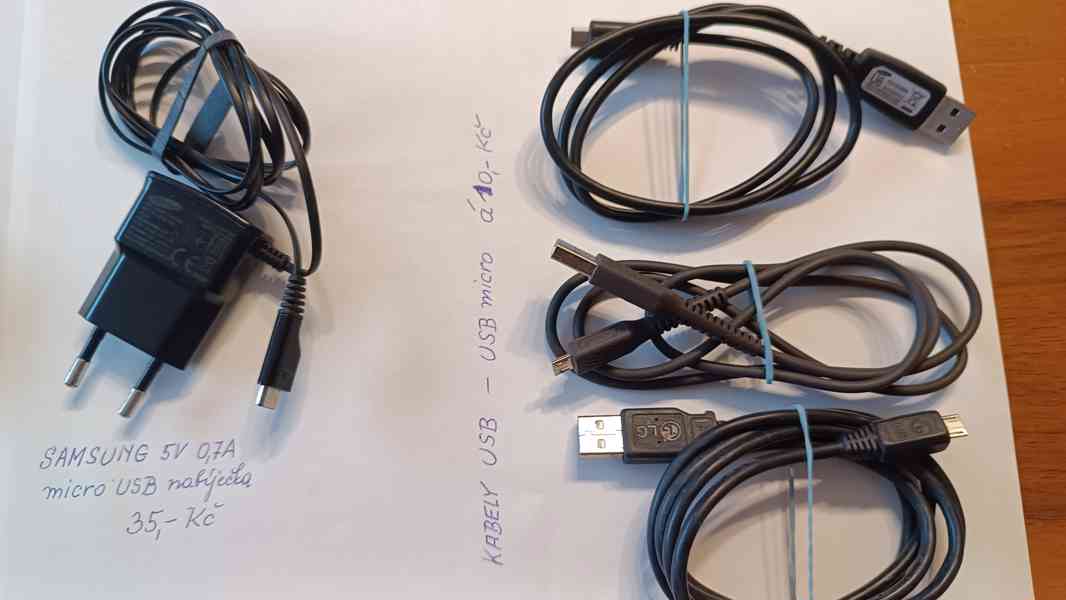 Nabíječky a kabely Micro USB - foto 5