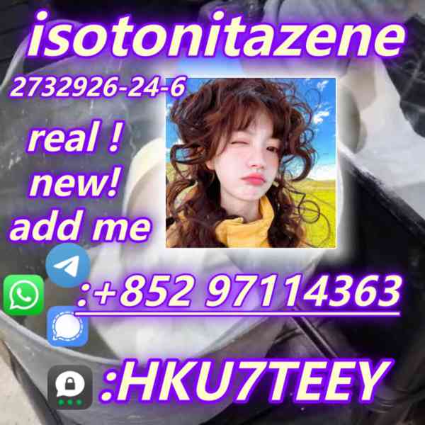 N-Desethyl Isotonitazene,2732926-24-6,in stock(+852 97114363 - foto 4