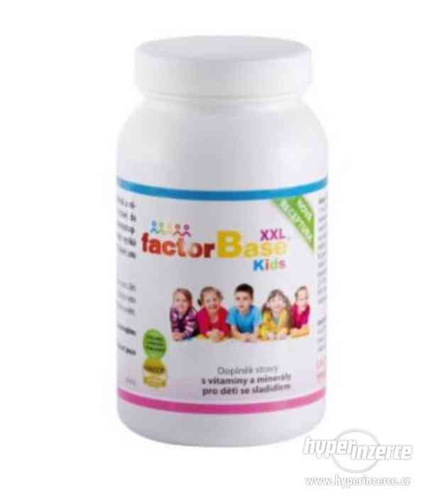 Factor Base Kids vitamínové žvýkací tablety pro děti - foto 2