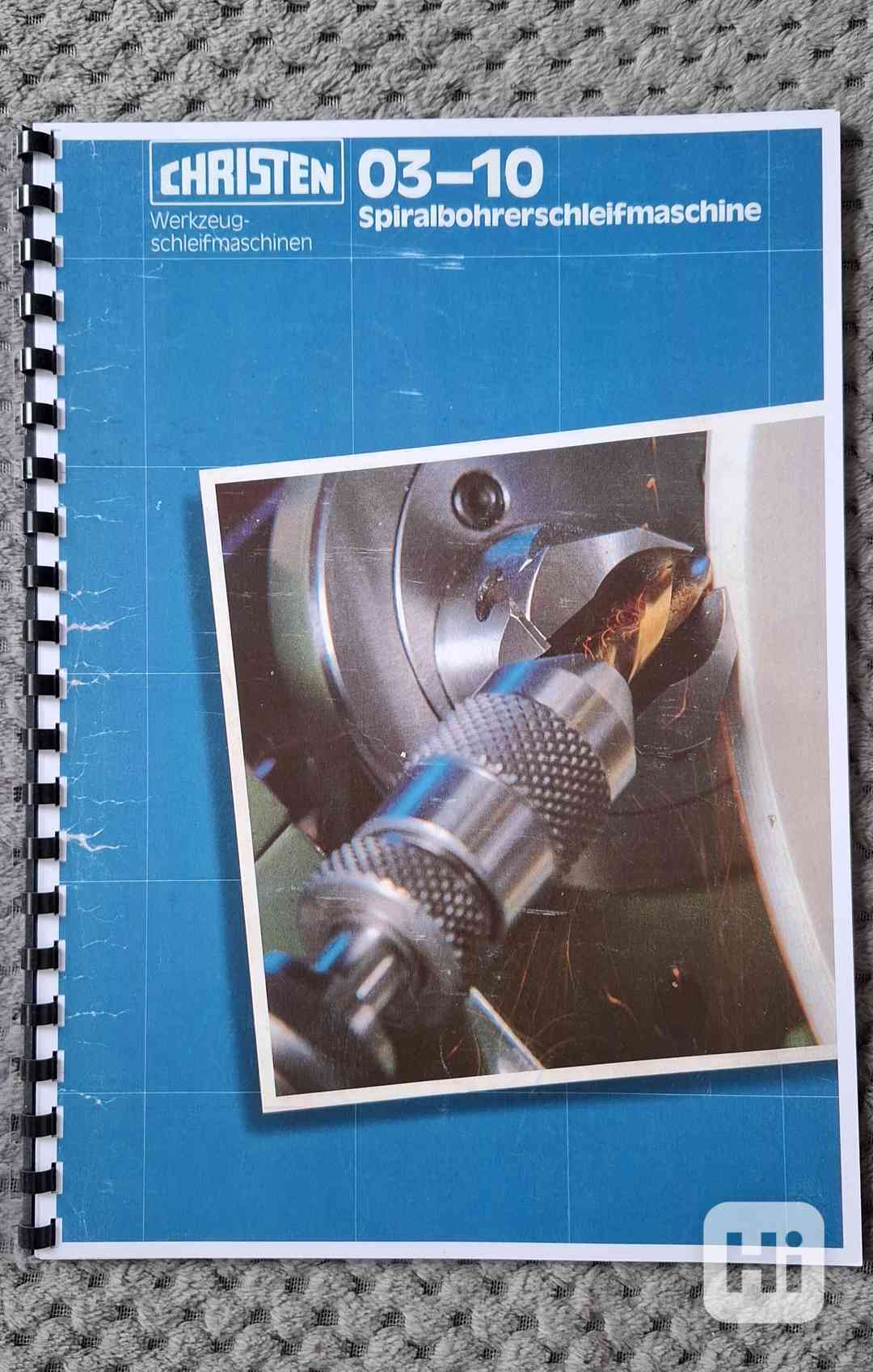 Návod brusky CHRISTEN 03-10 - foto 1