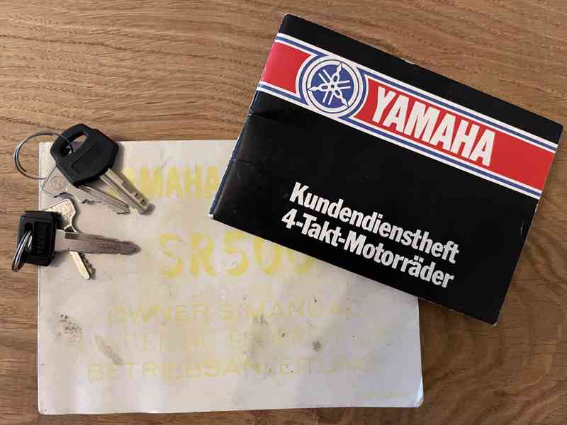 Yamaha SR 500 2J4 - foto 21