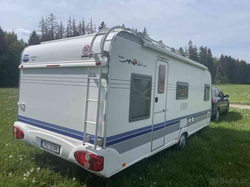 Prodám karavan Hobby 560 kmfe 2006 palandy - foto 36