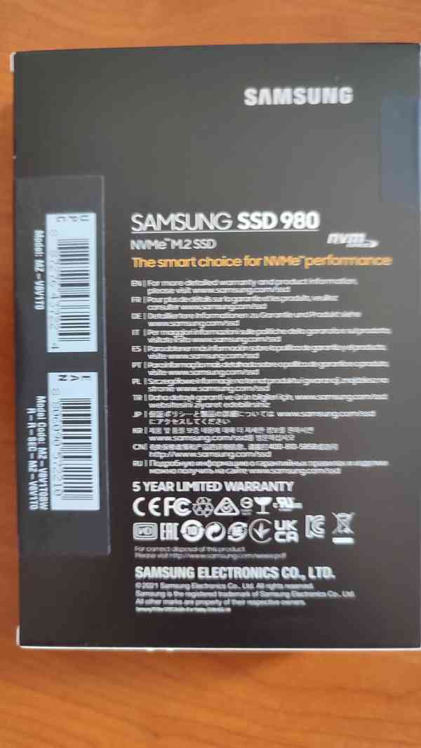 Prodám nový SSD disk SAMSUNG - foto 2