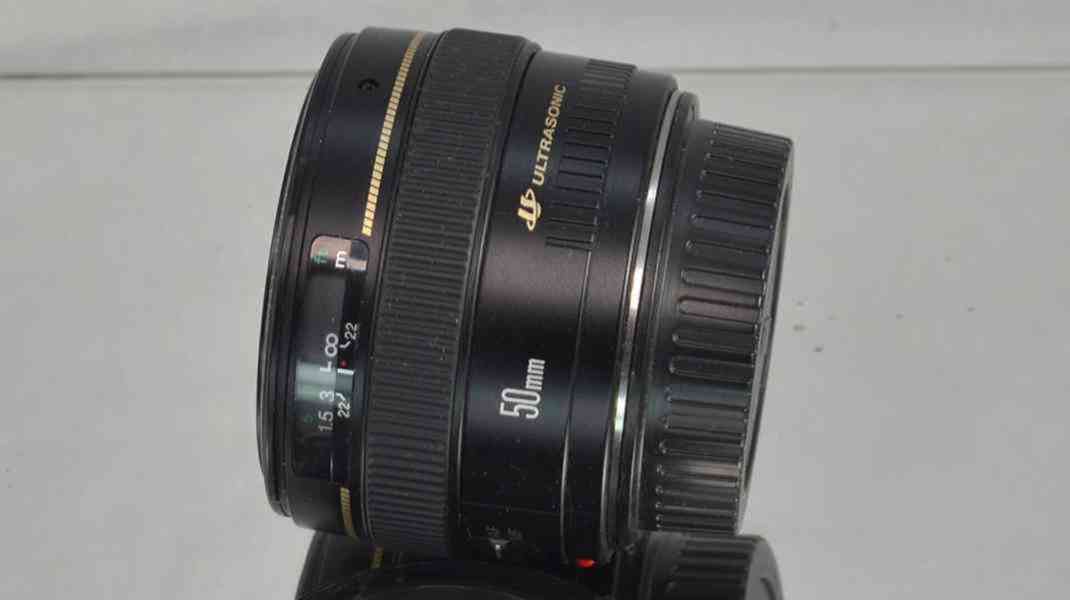 Canon EF 50mm f/1.4 USM full-frame Pevný *UV filtr - foto 6