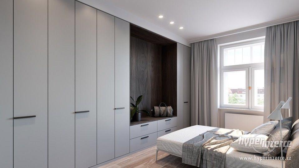 Luxusní byt 4+kk k pronájmu, Praha Vinohrady, nám. Jiřího z Poděbrad - foto 12