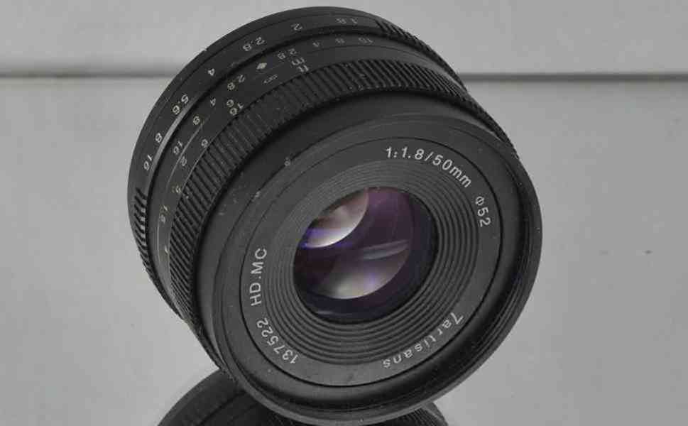 7Artisans 50 mm f/1.8 **Manuál *Canon M mount* - foto 3