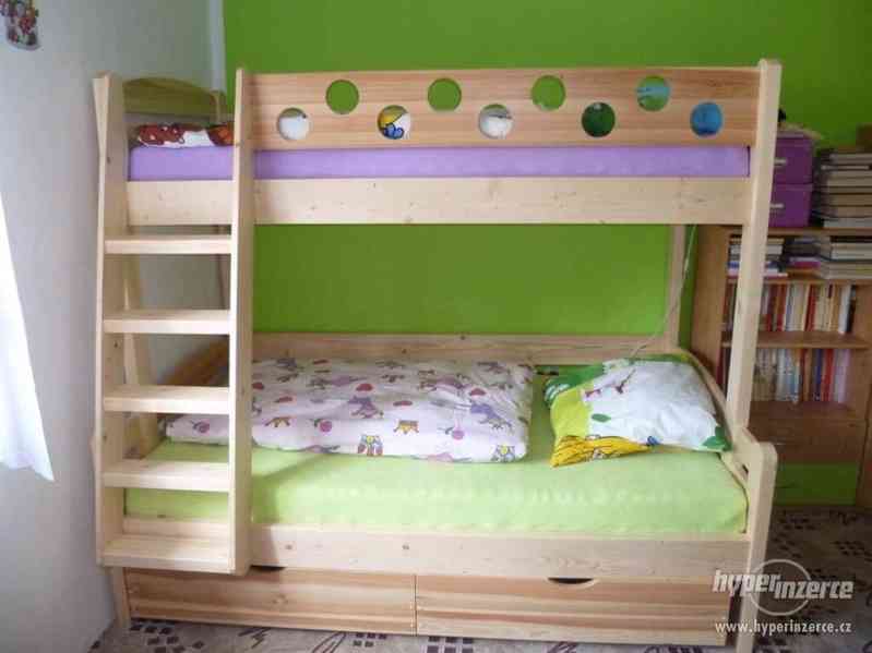 Nová -dřevěná patrová postel(Palanda) - foto 2