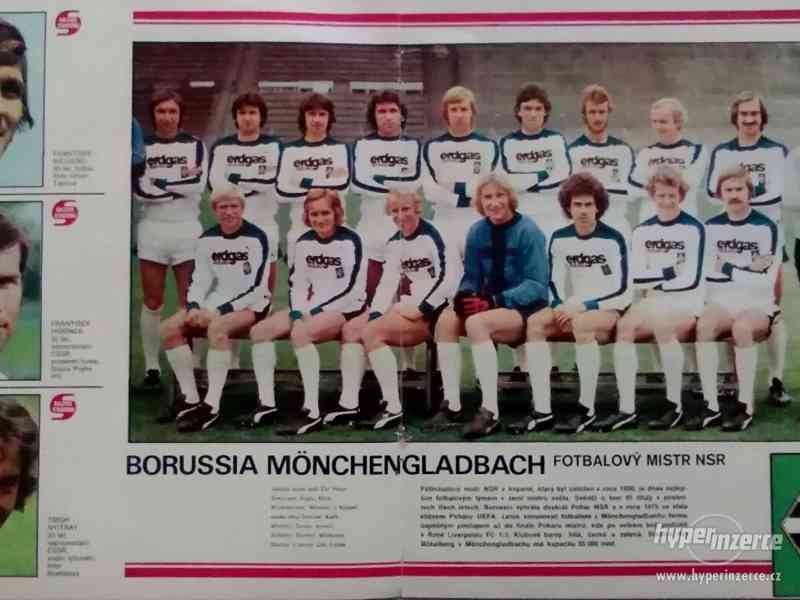 Borussia Monchegladbach 1977 - fotbal mistr NSR - foto 1