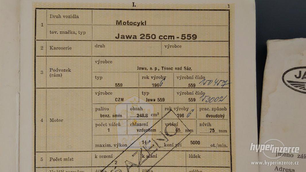 Jawa 250 panelka - foto 1