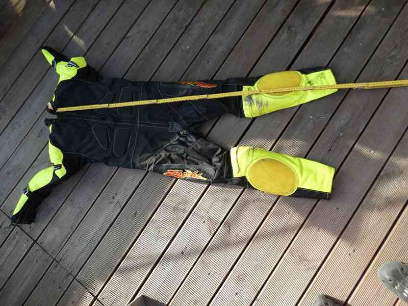 Textilní juniorská motokombinéza - 134/148 - foto 2