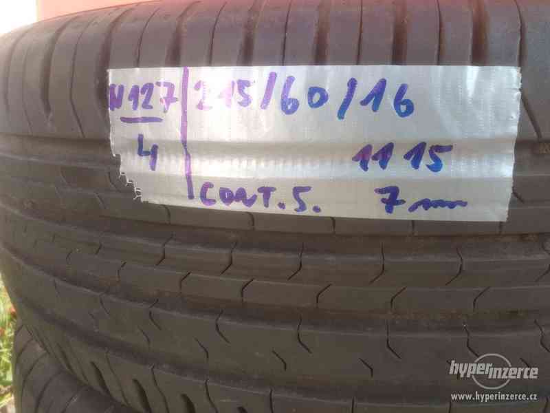 Sada letních pneu Continental 215/60/16 - foto 2