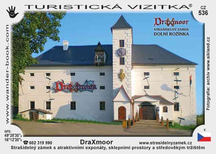 4 volné vstupenky strašidelný zámek Draxmoor / Šikland SLEVA - foto 5