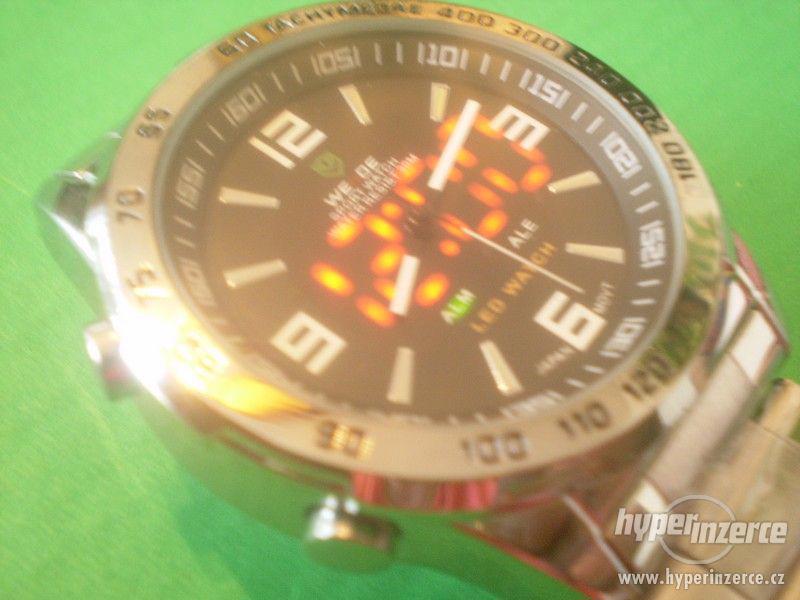 multifunkční hodinky WEIDE LED DISPLEJ - foto 3