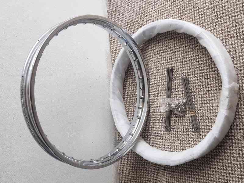 Jawa 50 pionýr 550 / pařez ráfek 1,50 x 16 - foto 4