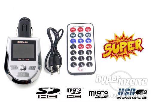 TRANSMITTER BOVJU FM MP3 USB TRANSMITER microSD SD
