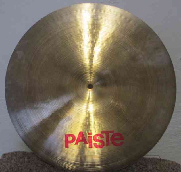 Legendární činel Paiste 2002 Crash 16“ - foto 2