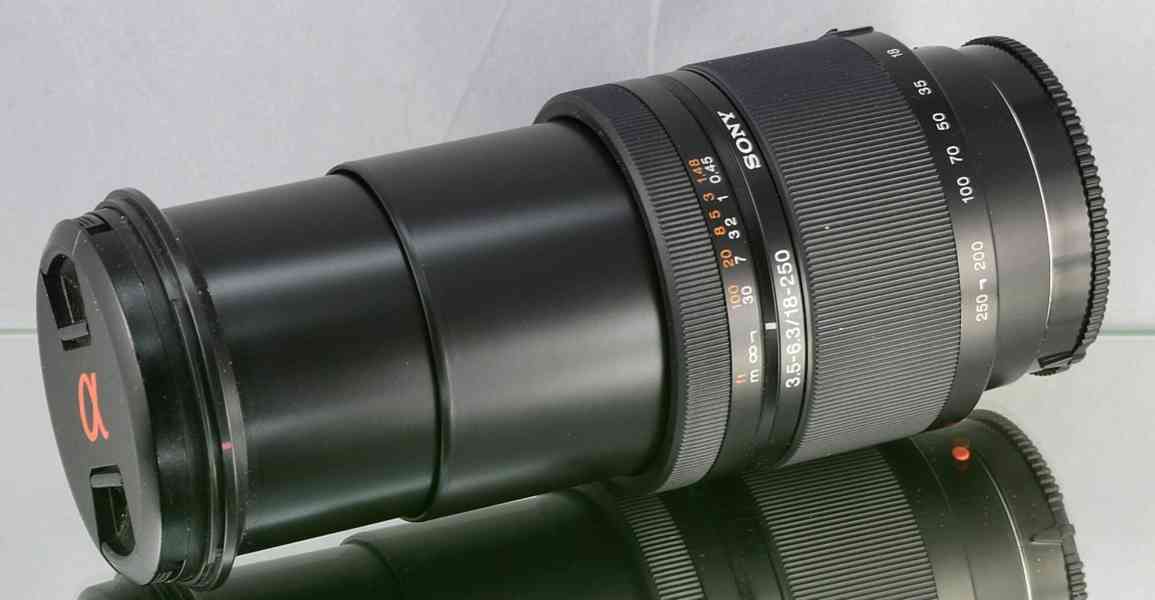 Sony DT 18-250mm 3.5-6.3 *APS-C 13,9x*A-mount* - foto 6