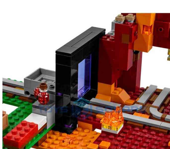 Minecraft stavebnice Podzemní pevnost - 476 dílků - foto 5