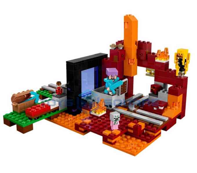 Minecraft stavebnice Podzemní pevnost - 476 dílků - foto 2