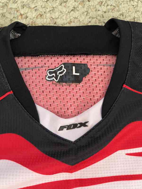 Fox Racing Blitz Jersey 2008 RedZebra - RARITA - foto 2
