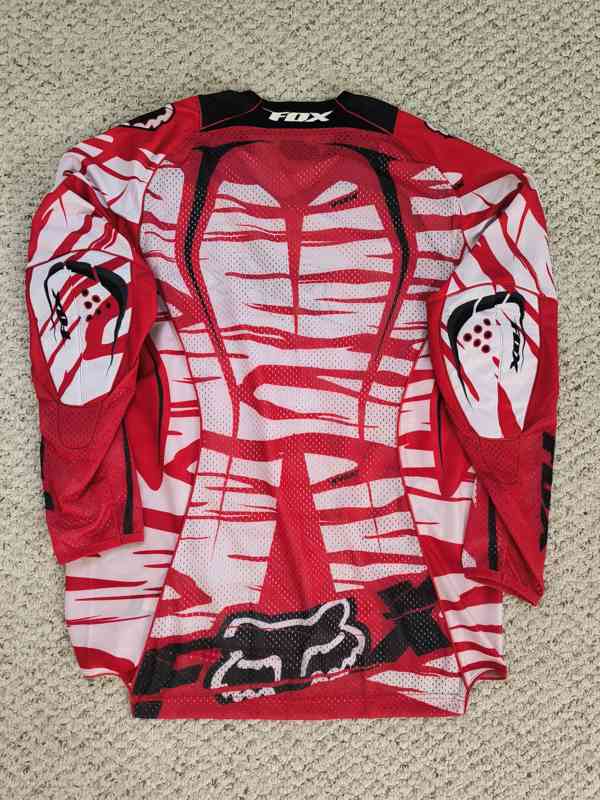 Fox Racing Blitz Jersey 2008 RedZebra - RARITA - foto 3