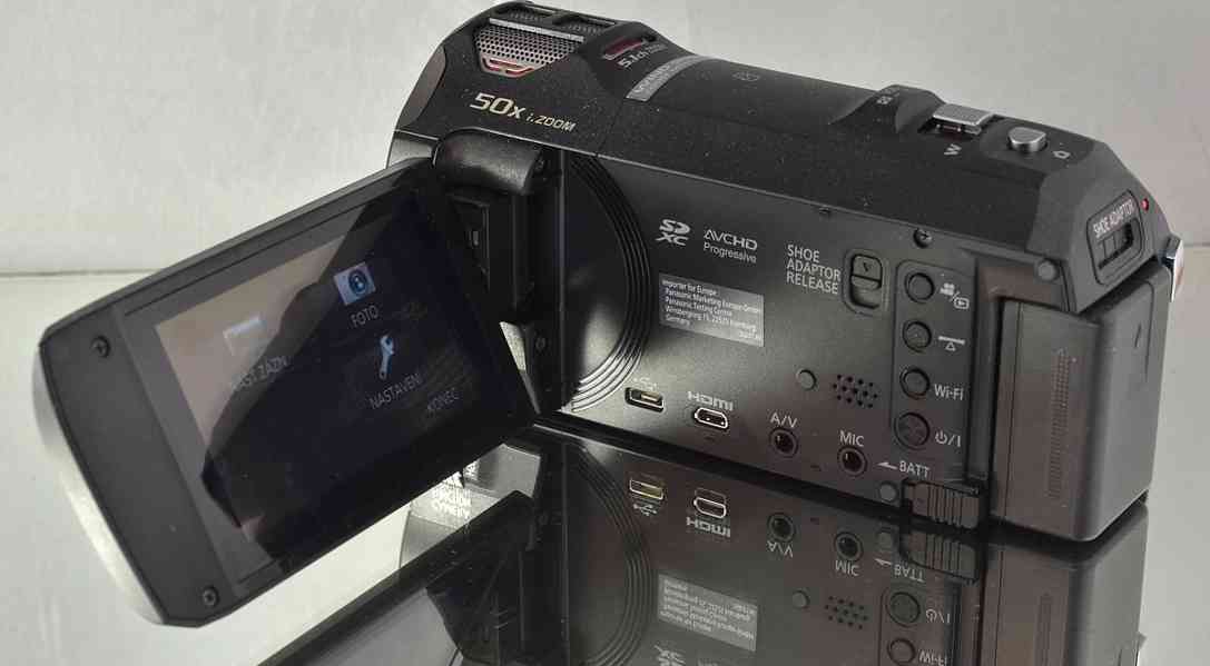 Panasonic HC V777 *kamera*Full HDV*HYBRID O.I.S. - foto 6