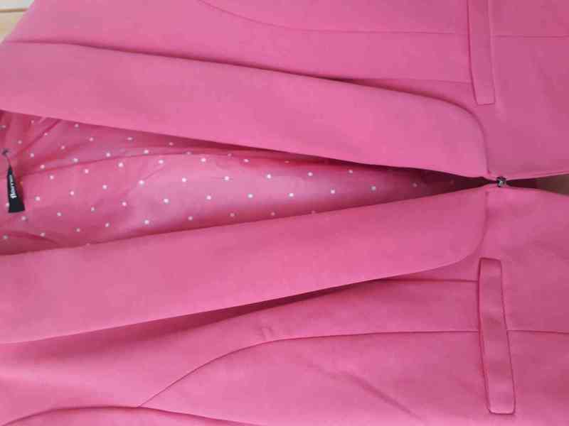 Růžové měkké sako velikosti M. - foto 2