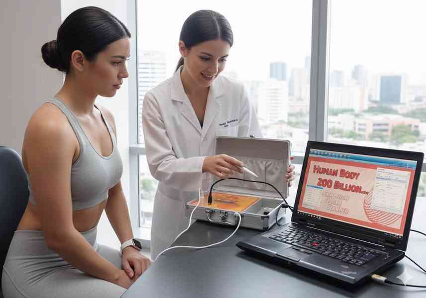 Diagnostika zdraví přístrojem HUMAN BODY SCANNER - foto 3