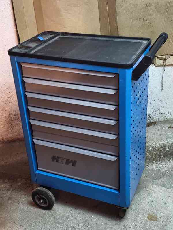 Prodám PROFI ROBUSNÍ dílenský vozík na nářadí HHW Hommel Her - foto 7