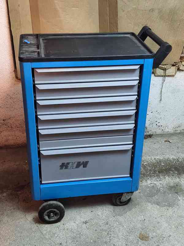 Prodám PROFI ROBUSNÍ dílenský vozík na nářadí HHW Hommel Her - foto 2