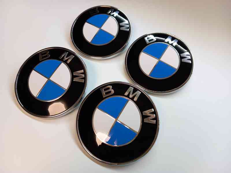 Znaky, logo BMW, 80mm - foto 7