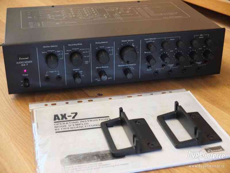 SANSUI AX-7 Audio Mixer (1977-1980)-Perfektní stav - foto 1