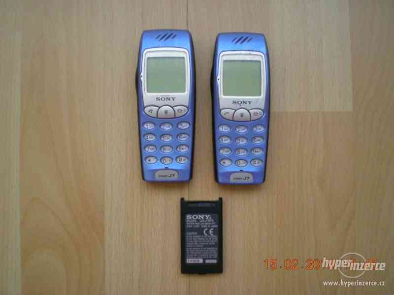 Sony CMD-J7 - funkční telefony z r.2001 - foto 1