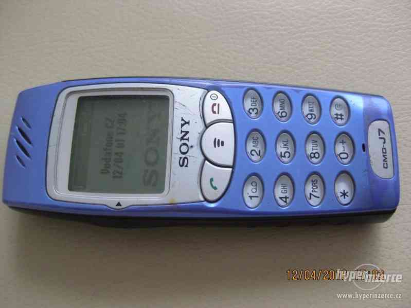 Sony CMD-J7 - funkční telefony z r.2001 - foto 2