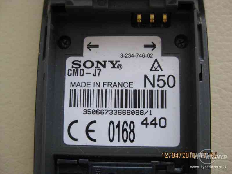 Sony CMD-J7 - funkční telefony z r.2001 - foto 7