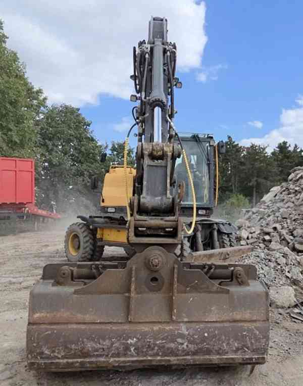 17t bagr Volvo EW140D vývody 4lopaty klima kamera - foto 5