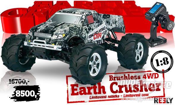 1:8 Elektro Monstertruck Earth Crusher Brushless - foto 1