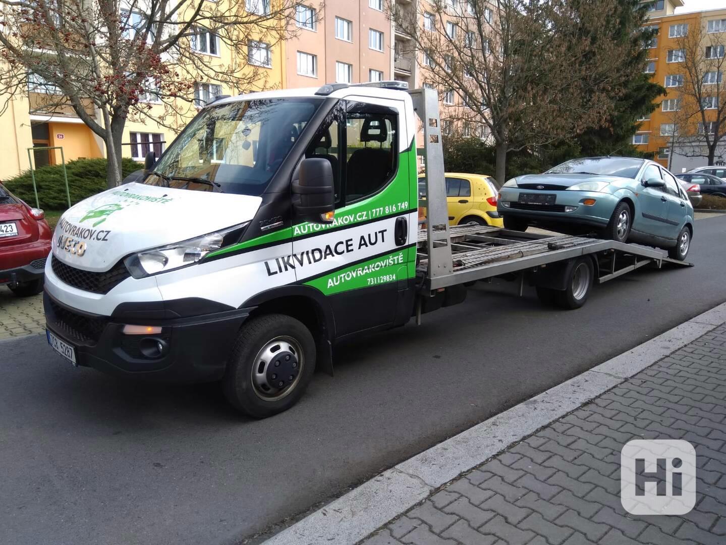 Eko likvidace aut Jihlava ZDARMA odvoz i odhlášení - foto 1