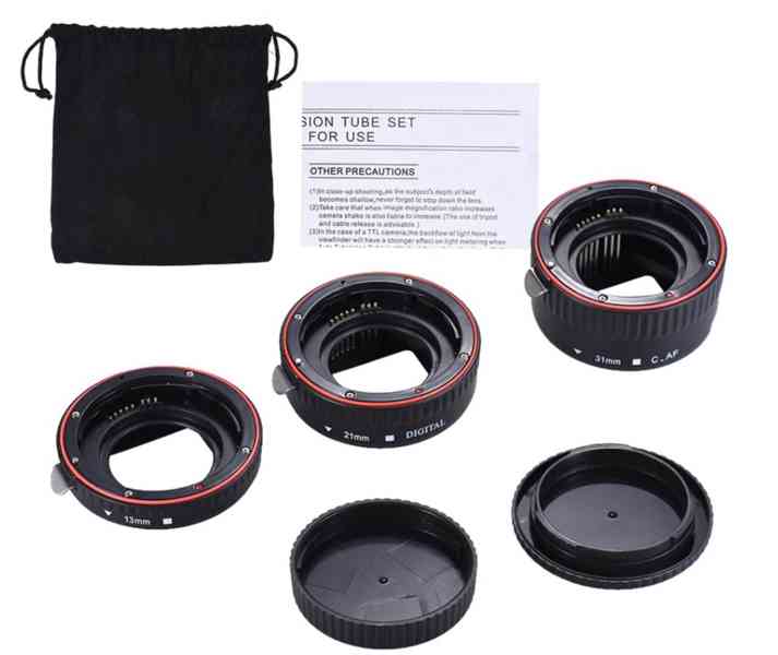 Canon EOS mezikroužky pro makro plně automatické - foto 5