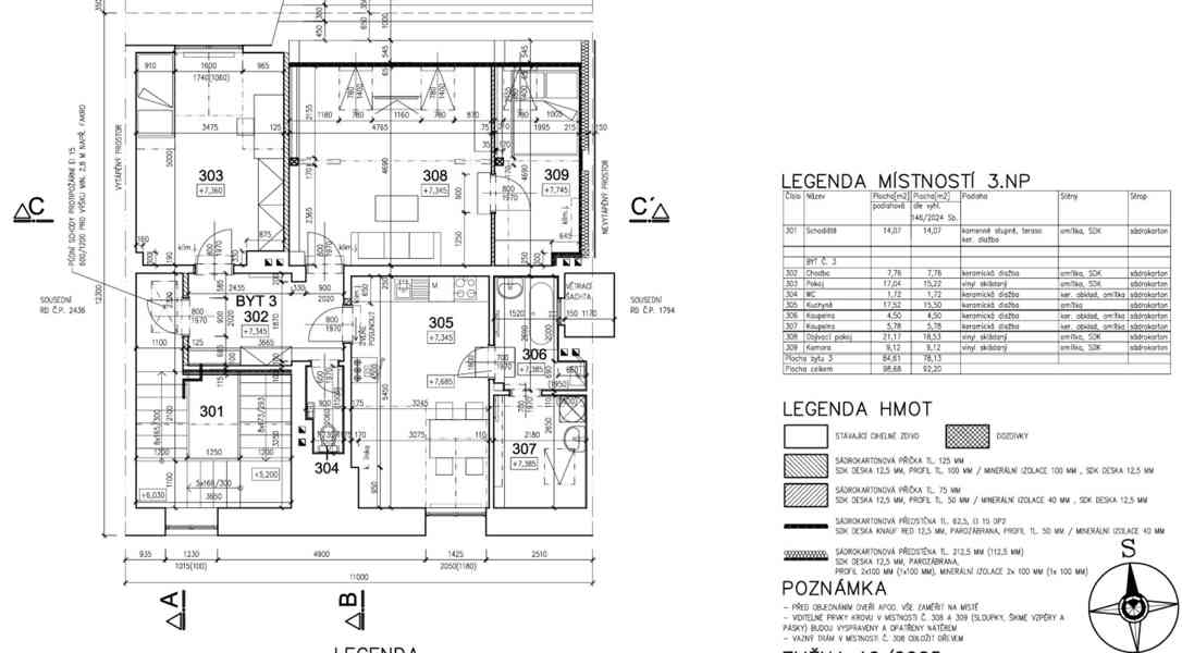 Pronájem bytu 3+1 88 m², Pardubice - Zelené Předměstí - foto 14