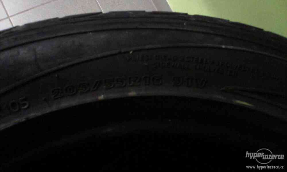 4x Letní pneumatiky 205 55 R16 z BMW 320d - foto 2