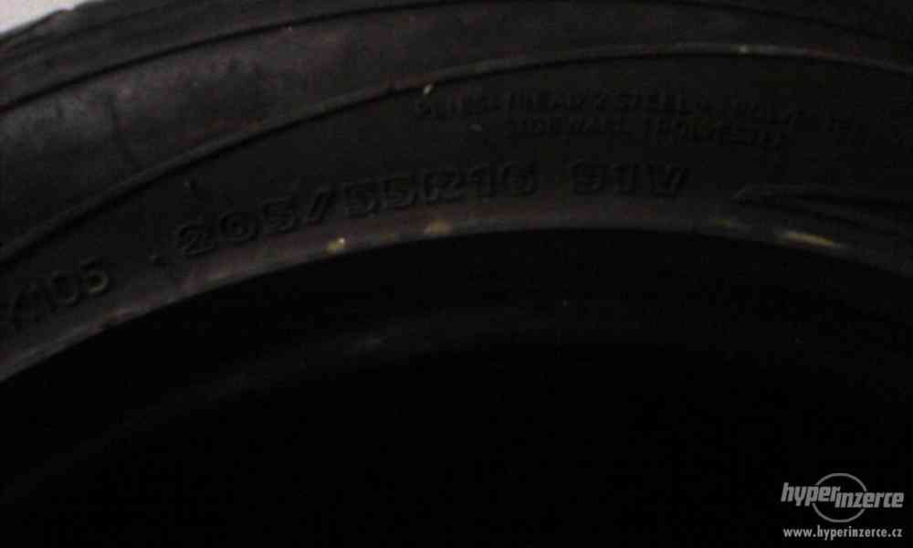 4x Letní pneumatiky 205 55 R16 z BMW 320d - foto 3