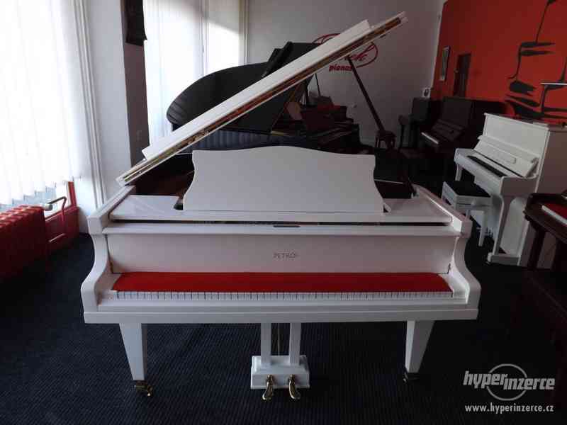 Bílý klavír zn.Petrof model V se zárukou 2 roky a doprava - foto 1