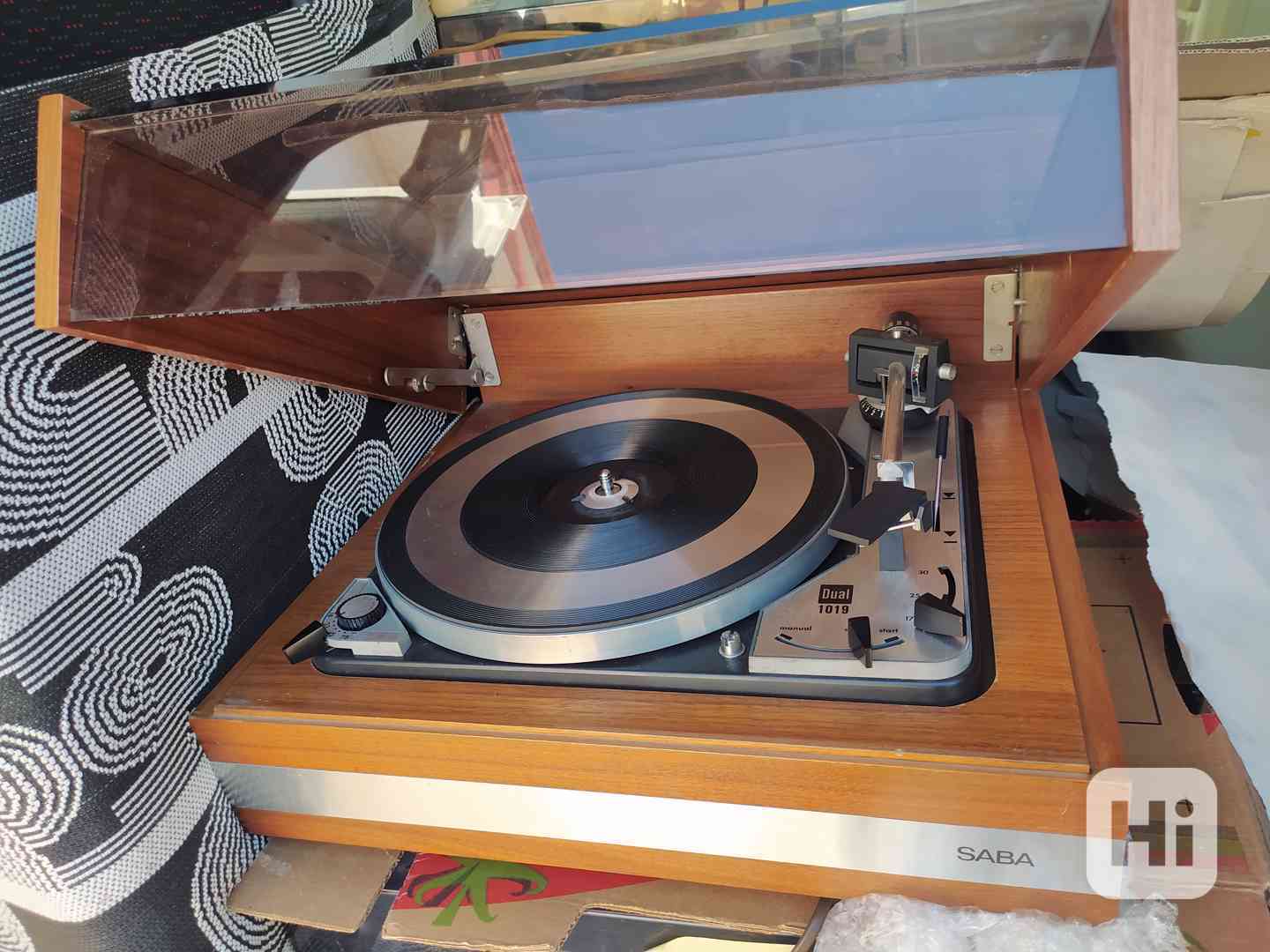 Gramofon SABA - Dual 1019 - unikát r. 1965 - foto 1